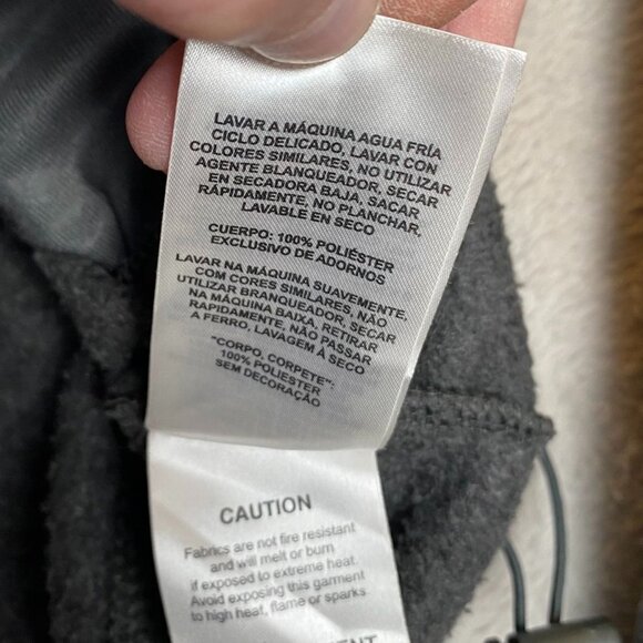 Columbia Mens Jacket Large Full-Zip Fleece Stand Collar Gray Outdoors Cozy - Picture 8 of 12